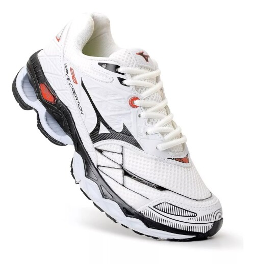 Tênis Mizuno Creation 20. Branco Preto [F116]