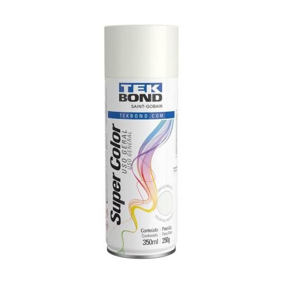 Tinta Aerossol Branco Fosco 350ml Tekbond - CX / 6 [F002]