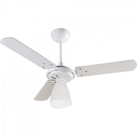 Ventilador de Teto Ventisol Wind Light 3 Pás Branco 220v [F002]