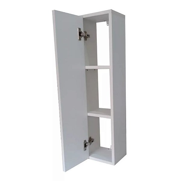 Armário Nicho Toalheiro Branco Em Mdf 80cm [F031]