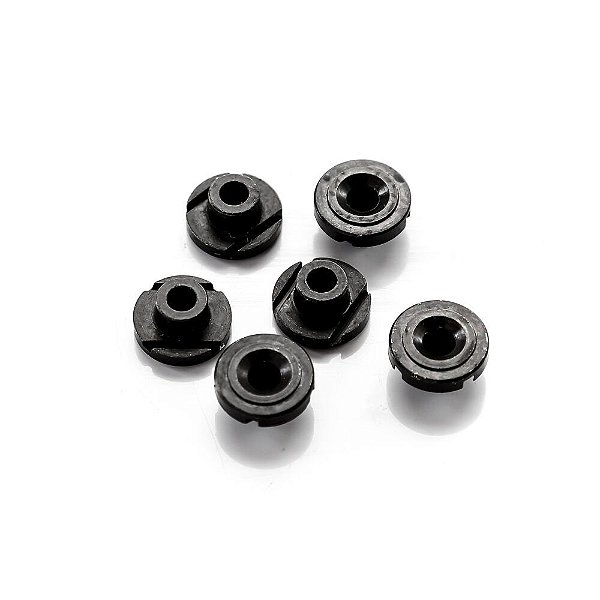 Baixa Cordas Guitarra Preto (6 Unidades) Spirit SSR-S-BK [F035]