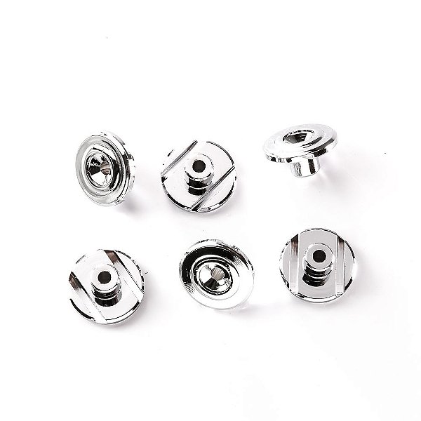 Baixa Cordas Para Baixo Cromado (6 Unidades) Spirit SBS-CR [F035]