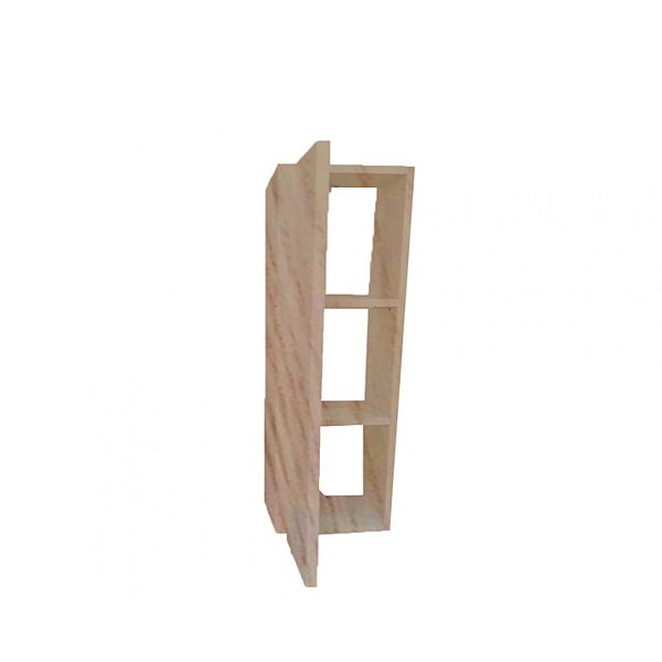Armario Nicho Toalheiro 60cm Madeirado Em Mdf [F031]