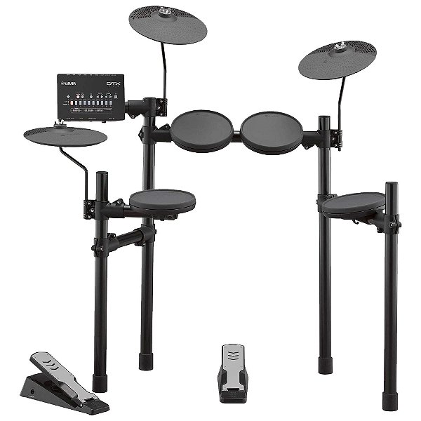 Bateria Eletrônica Dtx 402k Preta Yamaha [F097]