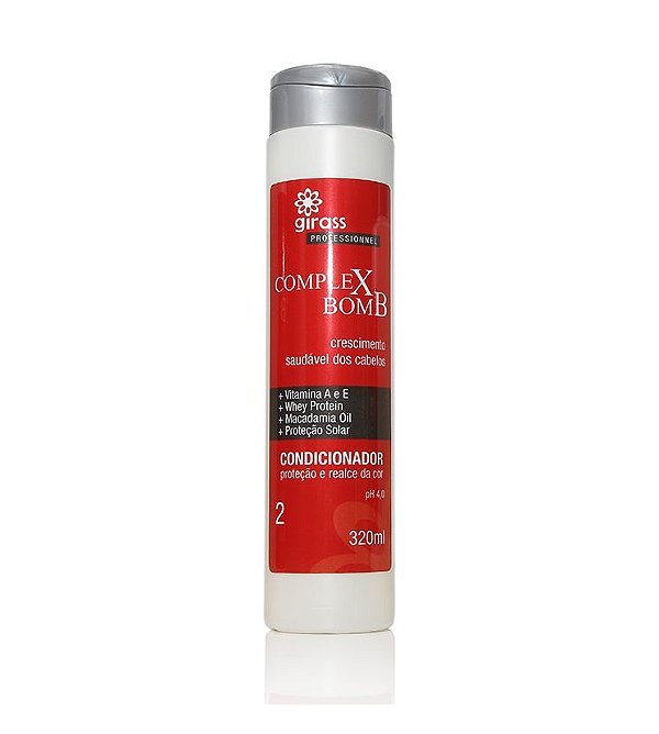 Condicionador Crescimento Bomb Girass 320ml [F106]