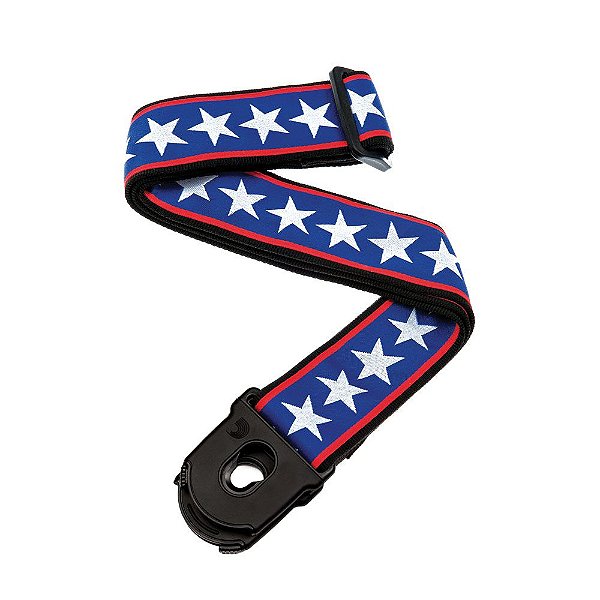 Correia Tecido Stars Stripes D Addario Planet Lock 50PLA10 [F035]