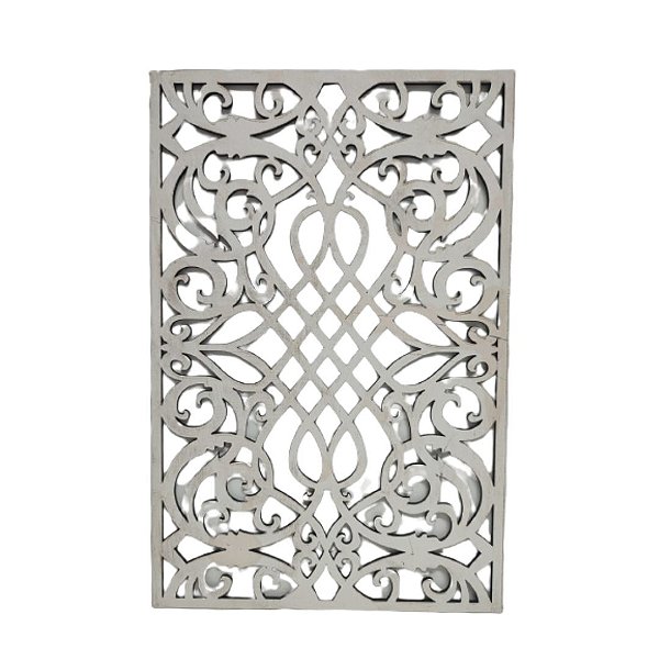 Divisor De Ambiente Em Mdf 3mm Branco Modular 29x19 Cm [F031]
