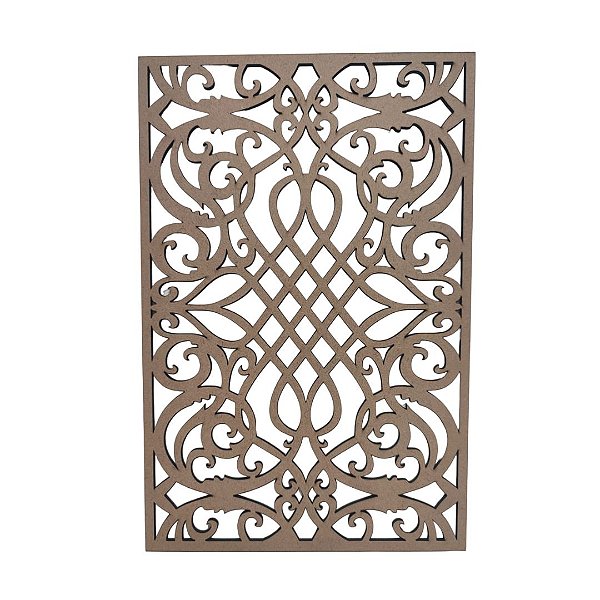 Divisor De Ambiente Em Mdf 3mm Natural Modular 29x19 Cm [F031]