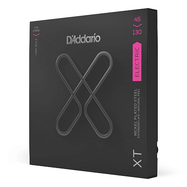 Encordoamento Baixo 5C Revestido 45-130 D Addario XTB45130 [F035]