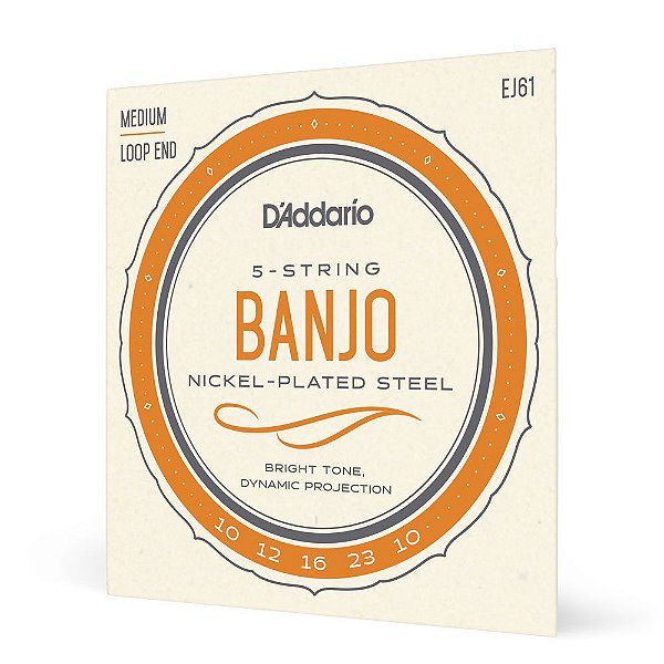 Encordoamento Banjo 5C D Addario Nickel Plated Steel EJ61 [F035]