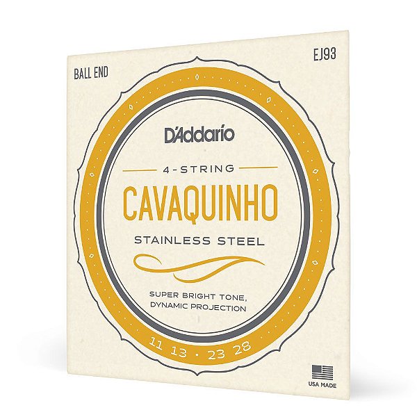 Encordoamento Cavaquinho .011 D Addario Stainless Steel EJ93 [F035]