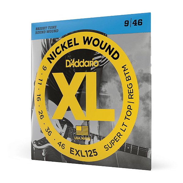 Encordoamento Guitarra 09-46 D Addario XL Nickel EXL125 [F035]