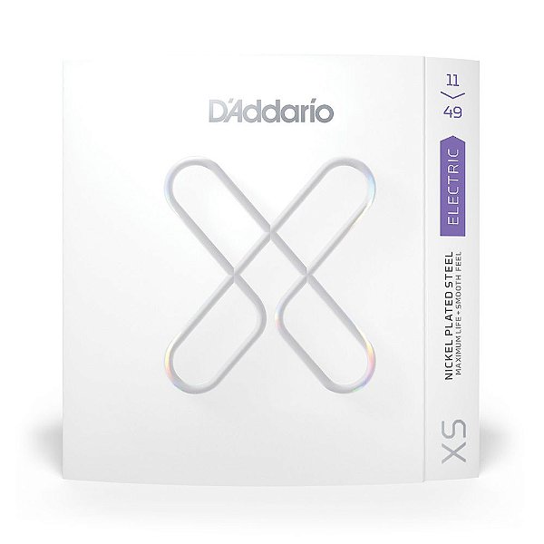 Encordoamento Guitarra Revestido 11-49 D Addario XS Nickel [F035]