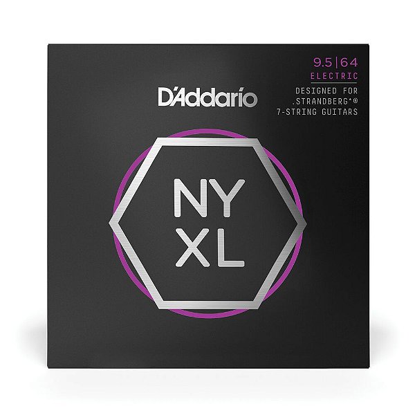 Encordoamento Para Guitarra 7C 9.5-64 D Addario NYXL09564SB [F035]