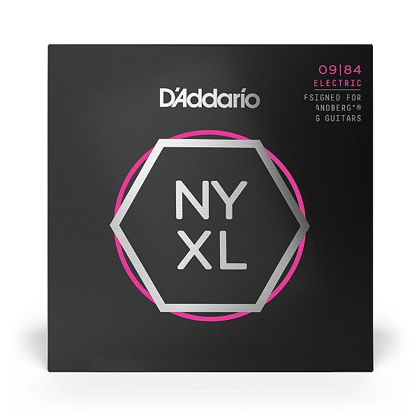 Encordoamento Para Guitarra 8C 09-84 D Addario NYXL0984SB [F035]