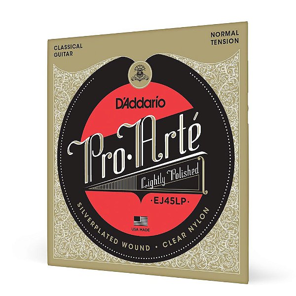 Encordoamento Para Violão Nylon D Addario Pro-Arté EJ45LP [F035]