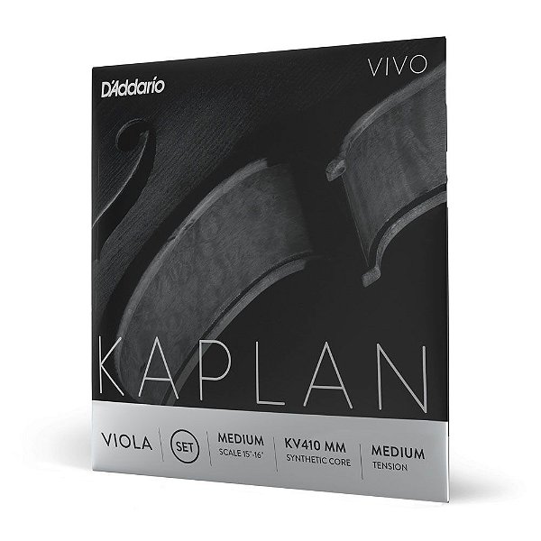 Encordoamento Viola De Arco D Addario Kaplan Vivo KV410 MM [F035]