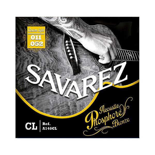 Encordoamento Violão Aço .011-.052 Savarez P. Bronze A140CL [F035]