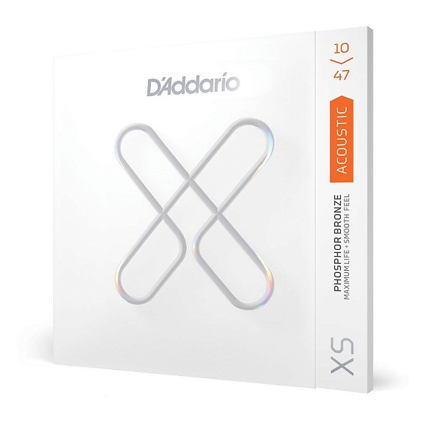 Encordoamento Violão Aço Revestido 10-47 D Addario XSAPB1047 [F035]