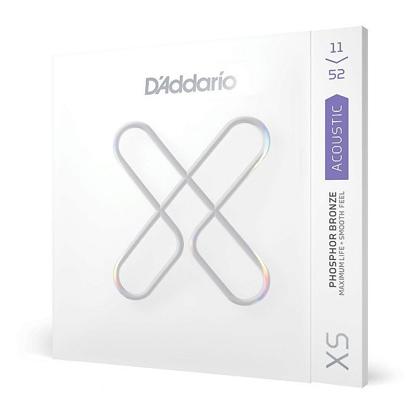 Encordoamento Violão Aço Revestido 11-52 D Addario XSAPB1152 [F035]