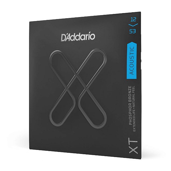 Encordoamento Violão Aço Revestido 12-53 D Addario XTAPB1253 [F035]