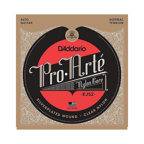 Encordoamento Violão Nylon D Addario Pro-Arté Core EJ52 [F035]