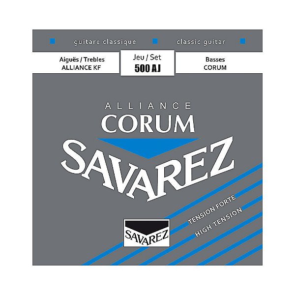 Encordoamento Violão Nylon Savarez Alliance Corum 500AJ [F035]