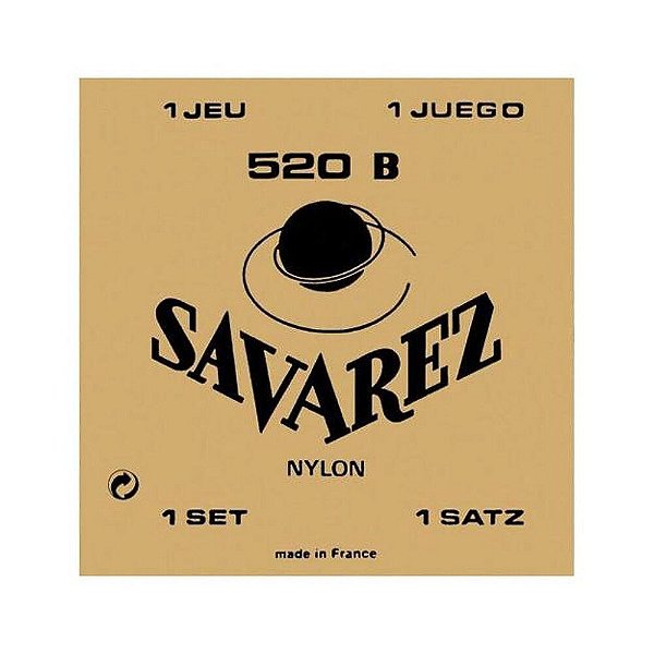 Encordoamento Violão Nylon Savarez Traditionnels 520B [F035]