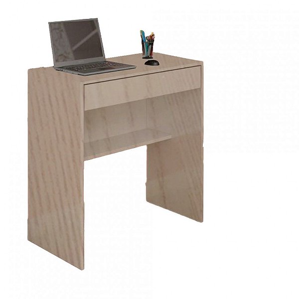 Escrivaninha 1 Gaveta Madeirado Em Mdf [F031]