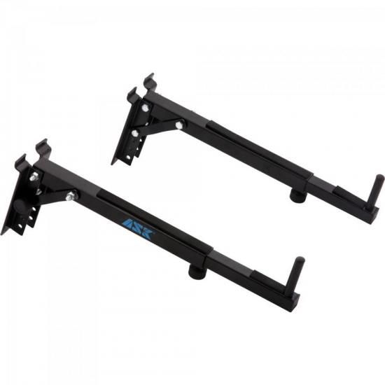 Expositor Telescópico Para Teclado AT Preto ASK - PAR / 2 [F002]