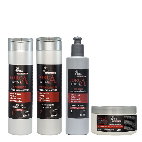 Kit Girass Força Intensa - 4 Passos [F106]