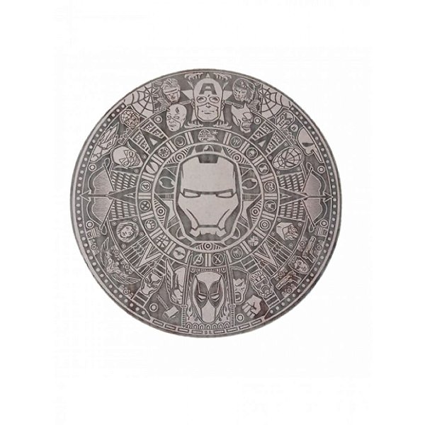 Mandala Homem De Ferro Natural Em Mdf [F031]