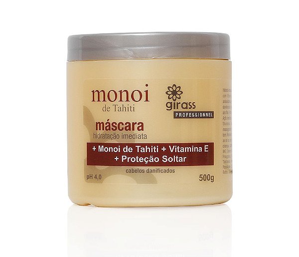 Mascara Nutricao Monoi Girass  500g [F106]