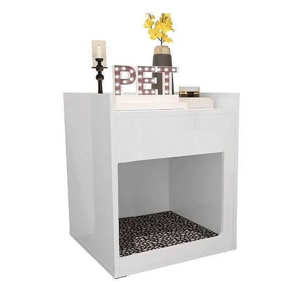 Mesa De Cabeceira/cama Pet Em Mdf [F031]