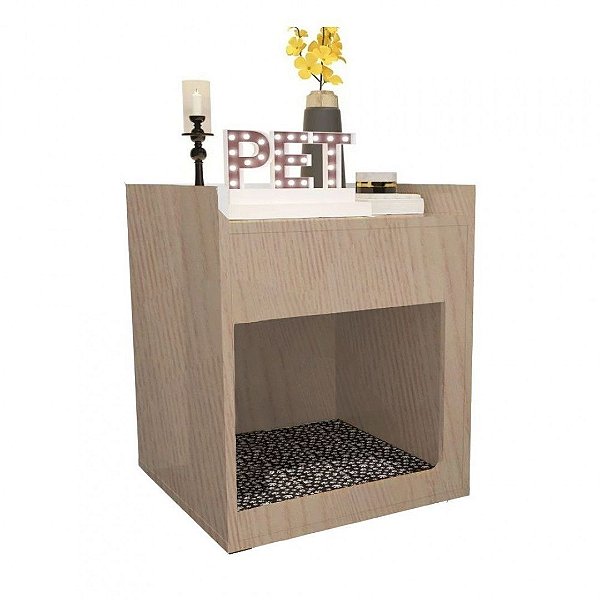 Mesa De Cabeceira/cama Pet Madeirado Em Mdf [F031]