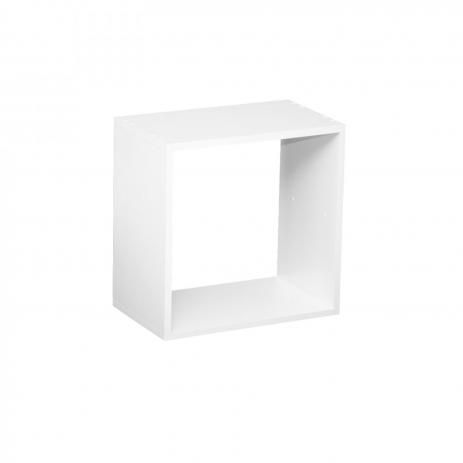 Nicho Decorativo 45x45x20 Cm Em Mdf Branco [F031]