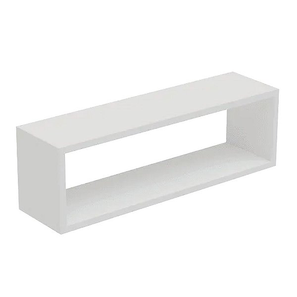 Nicho Retangular Decorativo Trovarelli 70x15x15 Branco [F031]