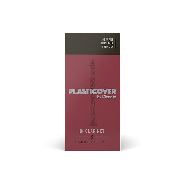 Palheta Clarineta Bb 1.0 (5 Unidades) D Addario Plasticover [F035]