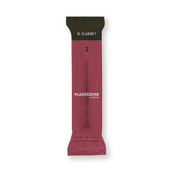 Palheta Clarineta Bb 2.0 (Unidade) D Addario Plasticover [F035]