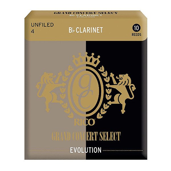 Palheta Clarineta Bb 4.0 (10 Peças) D Addario Grand Concert [F035]