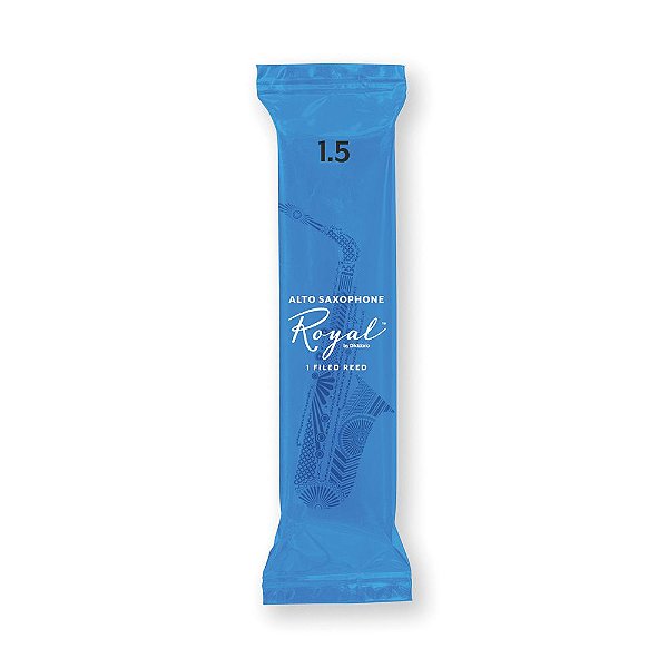 Palheta Sax Alto 1.5 (Unidade) D Addario Royal RJB0115-B25 [F035]