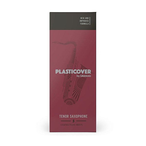 Palheta Sax Tenor 2.0 (5 Unidades) D Addario Plasticover [F035]