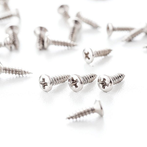 Parafuso Suporte Jack Niquel WO2.5X10-NI (24 Peças) Spirit [F035]