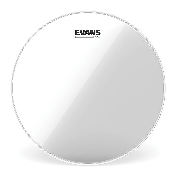 Pele Para Caixa E Tom 12' Evans G12 Transparente TT12G12 [F035]