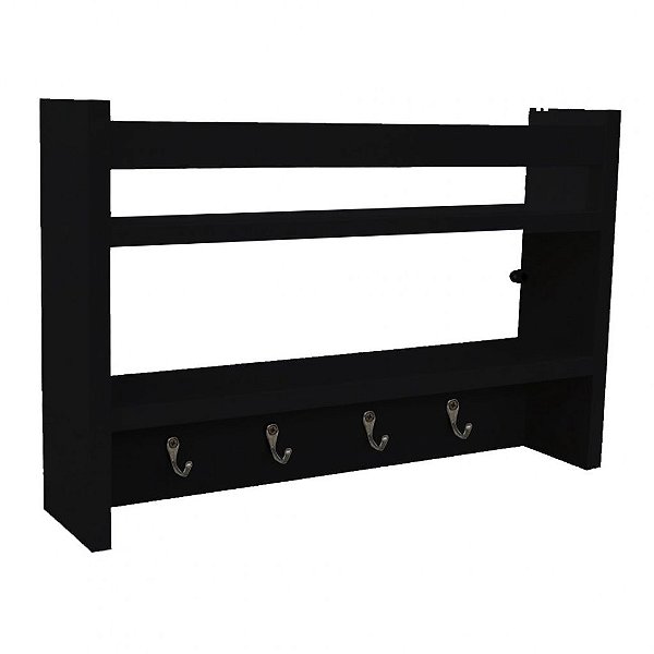 Porta Chave Organizador Trovarelli Preto [F031]