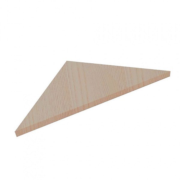 Prateleira De Canto 42x30 Cm Madeirado Em Mdf [F031]