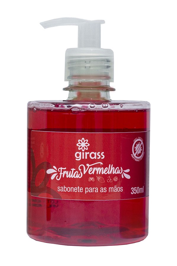 Sabonete Frutas Vermelhas Mãos Girass 350ml [F106]