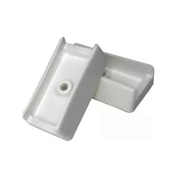 Sapata Para Moveis 18mm Espessura Em Plastico 3d Branco 8pc [F031]