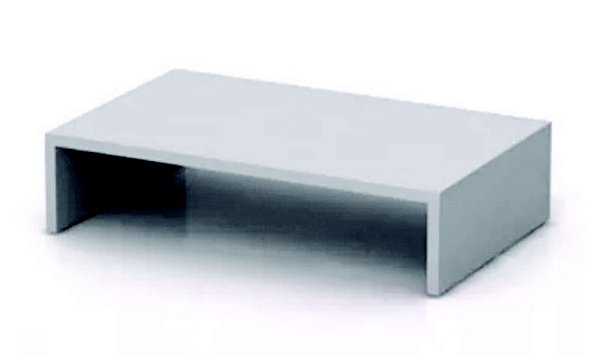 Suporte Para Monitor Em Mdf Branco [F031]