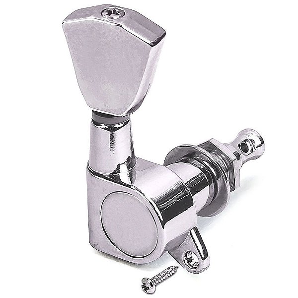 Tarraxa Guitarra Blindada Cromada 3x3 Spirit J04-CR-R3L3 [F035]